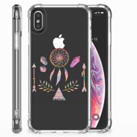 Apple iPhone X | Xs Stevig | Bumper Hoesje | Boho Dreamcatcher - thumbnail