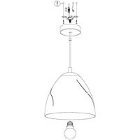 Eglo Design hanglamp Hunningham Ø 40,5cm 43067 - thumbnail