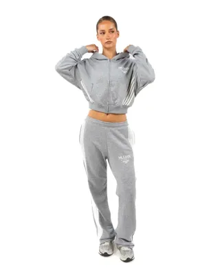 Hillside Stripe Trainingspak Dames Grijs - Maat S - Kleur: Grijs | Soccerfanshop