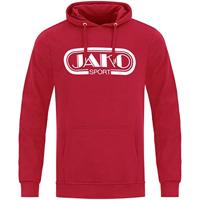 JAKO 6711 Sweater Met Kap Retro - Rood - L - thumbnail