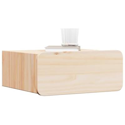 Wandbevestigde nachttafel 2 pcs Bruin 39 x 34 x 16.5 cm Wandbevestigde nachttafel 2 pcs Bruin 39 x 34 x 16.5 cm