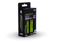 Oplaadbare C batterij (baby) Verico LoopEnergy Li-ion 1.5 V 3700 mAh 2 stuk(s) - thumbnail