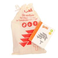 Goki houten breinpuzzel t-vorm in tasje - thumbnail