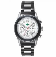 Lacoste horlogeband 2000380 / LC-11-3-19-0073 Staal Zwart 20mm - thumbnail