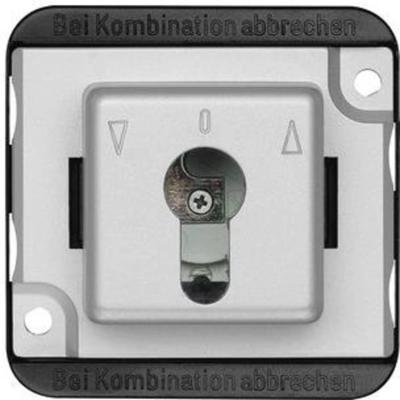 Merten 318860 Jaloezie-schakelaar Inzetstuk Zilver 1 stuk(s)