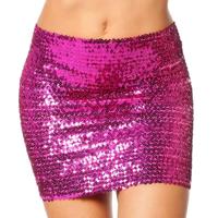 Top of rok pailletten pink - thumbnail