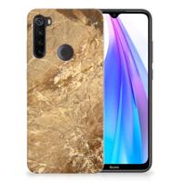 Xiaomi Redmi Note 8T | TPU | Siliconen hoesje | Marmer Creme - thumbnail