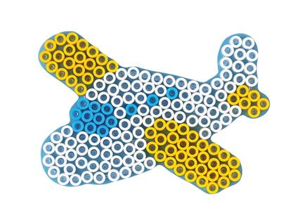 Hama strijkkralenbordje maxi vliegtuig