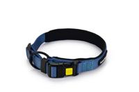 Hondenhalsband parinca 45 tot 50x2.5cm blauw - thumbnail