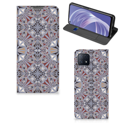 OPPO A73 5G | Standcase | Flower Tiles OPPO A73 5G | Standcase | Flower Tiles