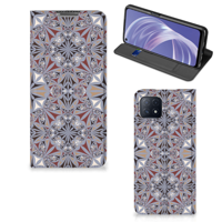 OPPO A73 5G | Standcase | Flower Tiles - thumbnail