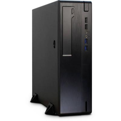 Inter-Tech IT-502 Desktop PC-behuizing Zwart Harde schijf installatie zonder gereedschap