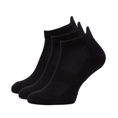 Bio-Katoen Wandelsok 3-Pack | Zwart | 43/46