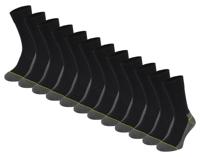 Stapp Yellow Walker Coolmax 2-Pack Sokken 4425 | 699 Zwart | Maat 50 - 38.134.009.03 - thumbnail