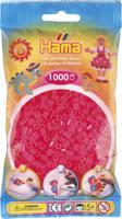 Hama strijkkralen 1000 stuks fuchsia - thumbnail