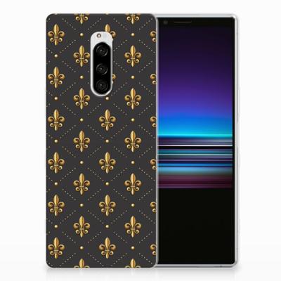 Sony Xperia 1 TPU bumper Franse Lelie Sony Xperia 1 TPU bumper Franse Lelie