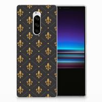 Sony Xperia 1 TPU bumper Franse Lelie - thumbnail
