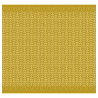 DDDDD DDDDD theedoek petals 60x65 ochre per stuk