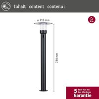 Paulmann 94835 Sienna Staande LED-tuinlamp LED 9 W Antraciet - thumbnail
