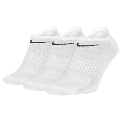 Nike SX7678 Everyday Lightweight No-Show Socks 3-Pack - Wit - 46-50 Nike SX7678 Everyday Lightweight No-Show Socks 3-Pack - Wit - 46-50
