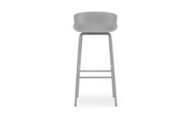 Normann Copenhagen Hyg barkruk H75 Grey staal