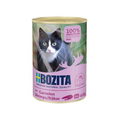 BOZITA Garnalenpaté - natvoer voor katten - 400g