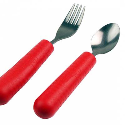Bestek verdikker anti-slip Grip voor kind rood Bestek verdikker anti-slip Grip voor kind rood
