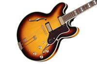 Epiphone Original Collection Sheraton Vintage Sunburst semi-akoestische gitaar met premium gigbag - thumbnail