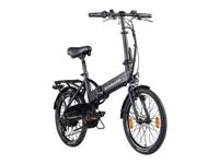 Zündapp Elektrische vouwfiets 20 inch (Zwart) - thumbnail
