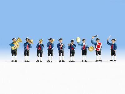 NOCH 15580 H0 Muziekkapel figuren Geverfd, Staand
