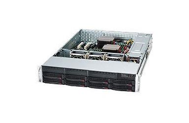 Supermicro SC825TQC-600LPB rack Zwart 600 W