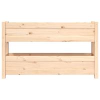 VidaXL Plantenbak 112x25x66 cm massief grenenhout - thumbnail