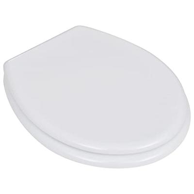 VidaXL Toiletbril simpel ontwerp mdf wit VidaXL Toiletbril simpel ontwerp mdf wit
