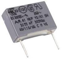 Kemet R413F147000M1M+ 1 stuk(s) MKP-draadloze ontstoringscondensator Radiaal bedraad 4.7 nF 300 V 20 % 10 mm (l x b x h) 13 x 5 x 11 mm - thumbnail