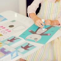 Collages voor kleintjes DJECO multi-gekleurd - thumbnail
