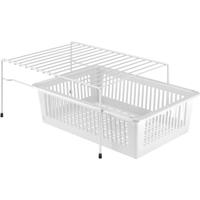 Metaltex dino rek + mand 33x45x20 cm wit - thumbnail
