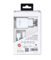 Oplader + Kabel USB A naar USB C DCU 66826 Wit (1 m) - thumbnail