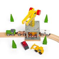 Bigjigs houten rails - hijskraan - thumbnail
