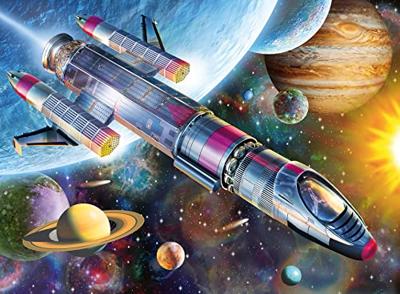 Ravensburger puzzel Missie in de ruimte 100 XXL stukjes
