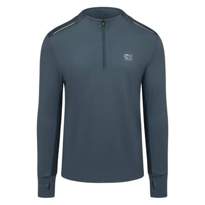 Cruyff Ametrine Trainingstrui 1/4-Zip Donkerblauw Cruyff Ametrine Trainingstrui 1/4-Zip Donkerblauw
