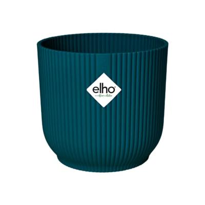 Elho Bloempot Vibes Fold Diepblauw Ø25cm - thumbnail