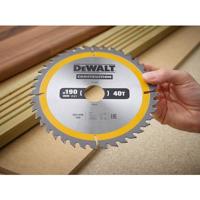 DeWALT Cirkelzaagblad voor Hout | Construction | Ø 190mm Asgat 30mm 40T - DT1945-QZ - thumbnail