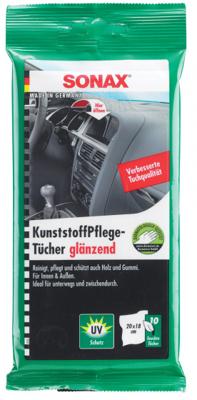 Sonax onderhoudsdoekjes Glans 20 x 18 cm microvezel 10 stuks Sonax onderhoudsdoekjes Glans 20 x 18 cm microvezel 10 stuks
