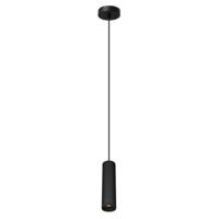 Artdelight Hanglamp Milano 1 lichts 25 cm zwart - thumbnail