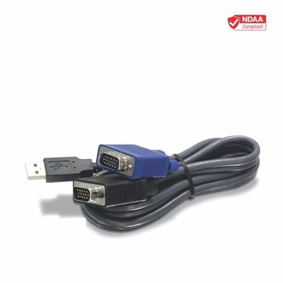 TrendNet KVM Adapter 4.5 m Zwart