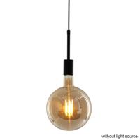 Mexlite Hanglamp minimalics 2701zw zwart - thumbnail