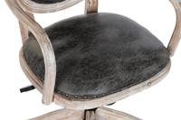 Keukenstoel DKD Home Decor Zwart Donkerbruin 52 x 50 x 88 cm - thumbnail