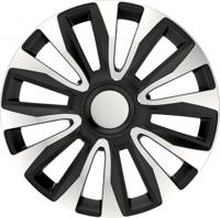 AutoStyle wieldoppen Mega 15 inch ABS zilver/zwart set van 4 - thumbnail