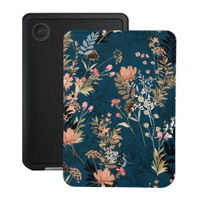 Lunso Kobo Clara BW / Clara Colour hoesje (6 inch) - Vegan Saffiano Leren Sleep Cover - Urban Park