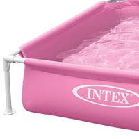 Intex 57172NP Wet Set Collection Mini Frame Pool 122x122 cm Roze - thumbnail